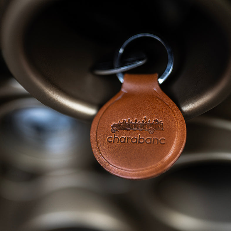 LONDON TAN KEYRING - Charabanc