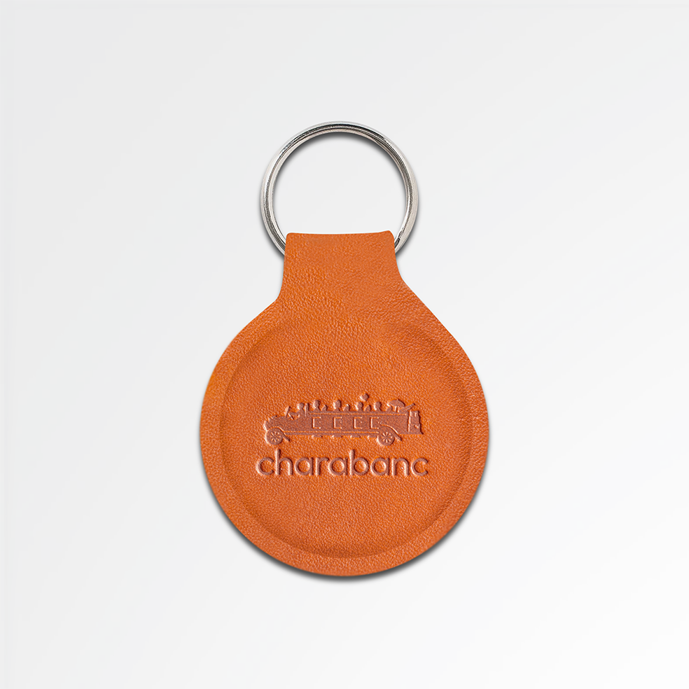LONDON TAN KEYRING - Charabanc