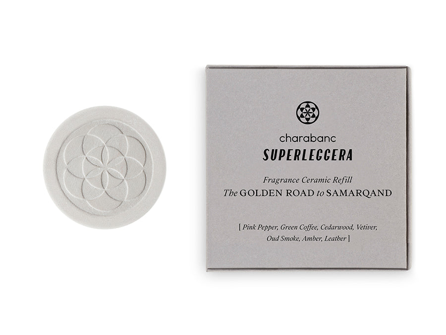 SUPERLEGGERA 汽车出风口扩散器，附带 THE GOLDEN ROAD TO SAMARQAND 汽车香氛 - SUPERLEGGERA 汽车出风口扩散器Charabanc